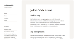 Desktop Screenshot of jedmccaleb.com